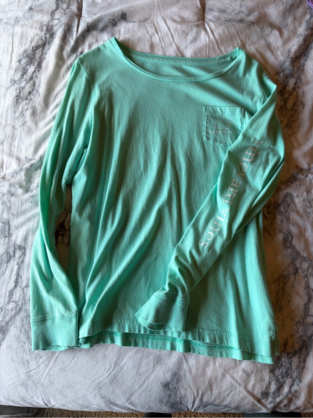 Lot of 4 Vineyard Vines long sleeve t shirts - Picture 7 of 10